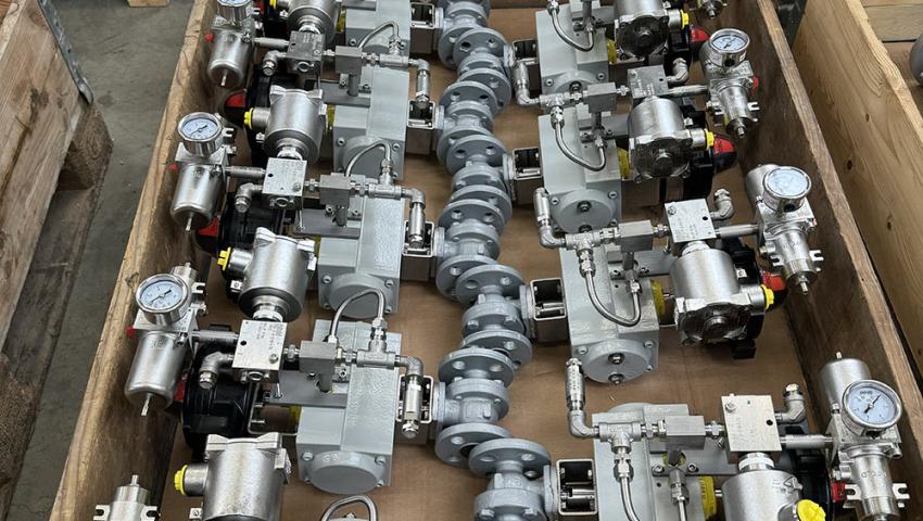 Just-in-Time levering van ESD-kleppen voor Gas Burner Project
