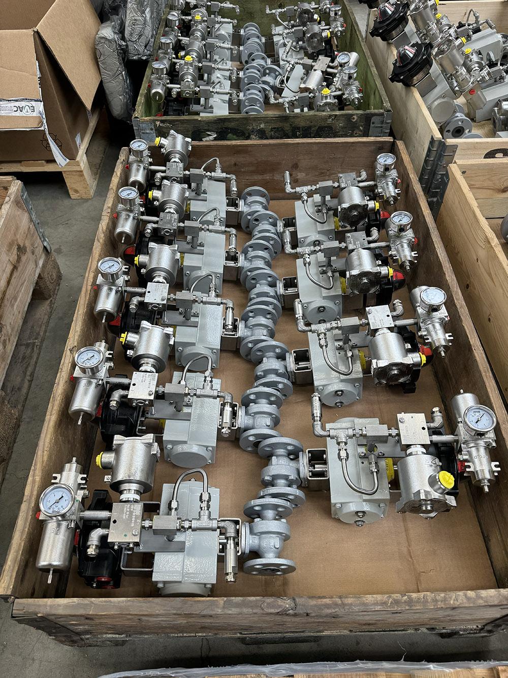 Just-in-Time levering van ESD-kleppen voor Gas Burner Project