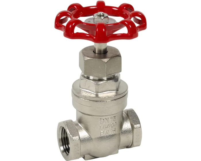 Stainless steel gate valve 106 BSP 1/2''