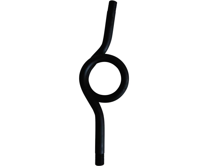 Carbon steel coil siphon male/male PN25 1/4''